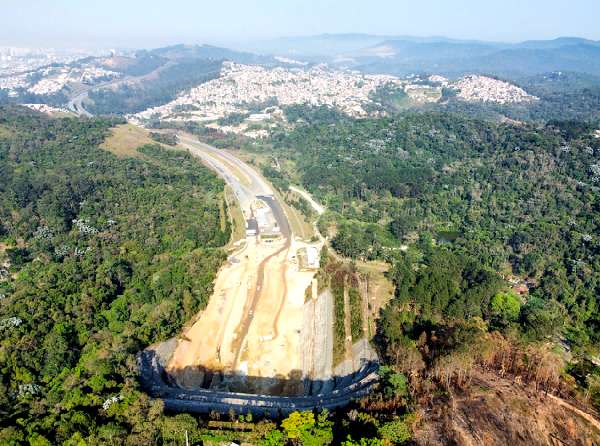 Rodoanel Norte está em andamento,